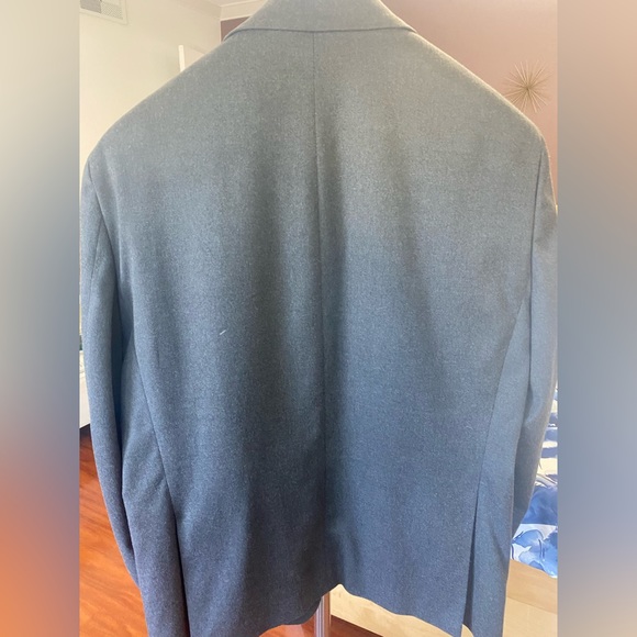 Tommy Hilfiger Thflex Colby Two Button Blazer dark grey Modern Pocket Notch 42S - Picture 7 of 10